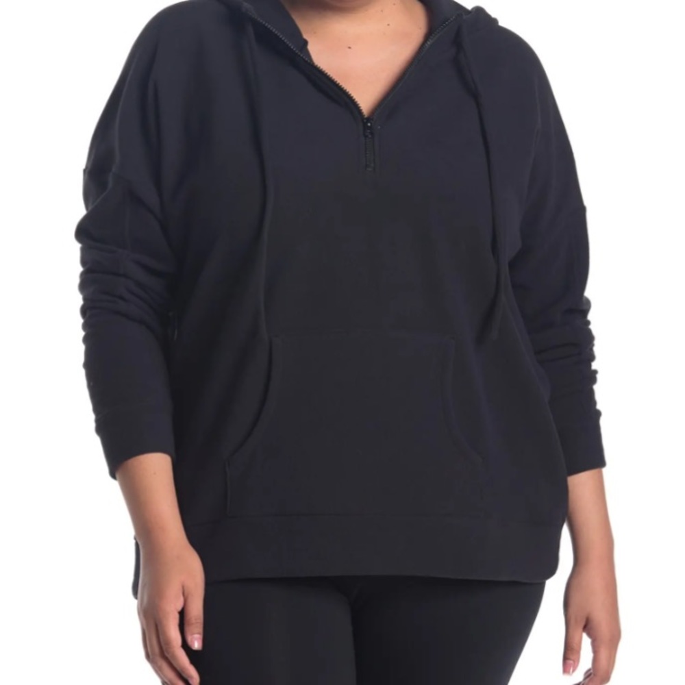 NWT! Z by Zella 	
Z BY ZELLA Half Zip Knit Hoodie (Plus Size)